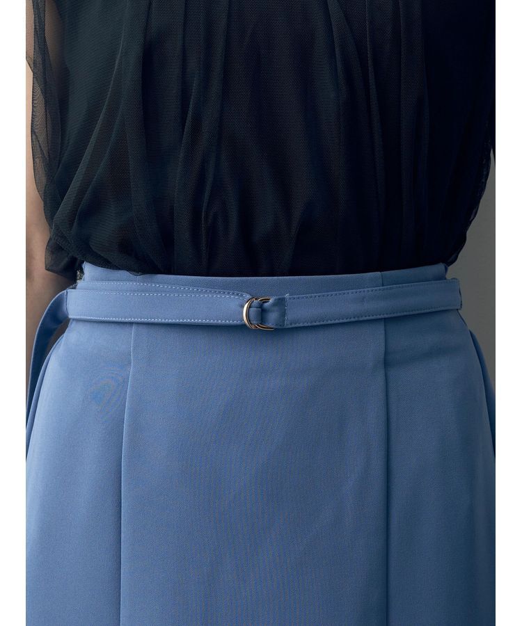 YECCA VECCA「ベルト付きナロースカート」|スカート|