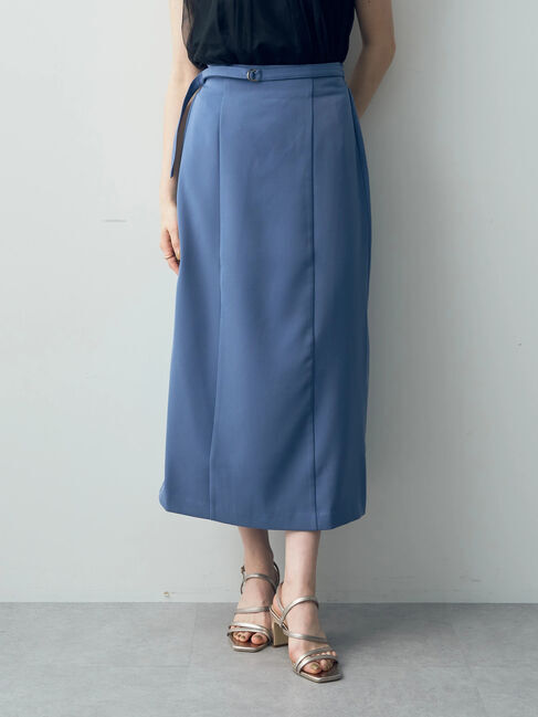 YECCA VECCA「ベルト付きナロースカート」|スカート|