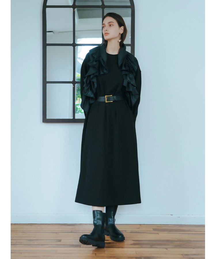 Editt by YECCA VECCA「バックスリットロング丈ワンピース」|ワンピース|