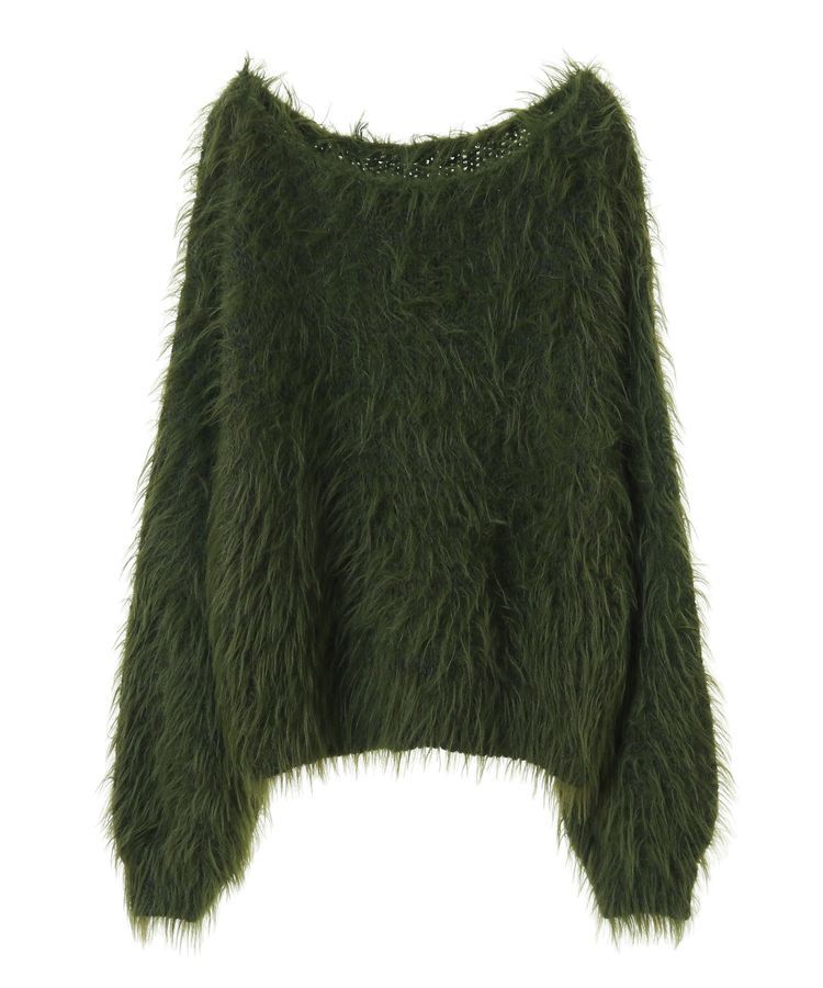 Editt by YECCA VECCA「フェザーMIXロービングニット」|ニット・セーター|