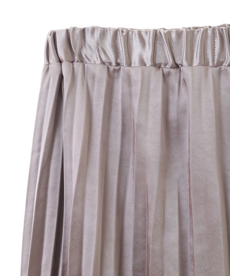 YECCA VECCA「サテンプリーツスカート」|スカート|