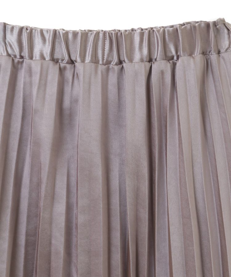YECCA VECCA「サテンプリーツスカート」|スカート|