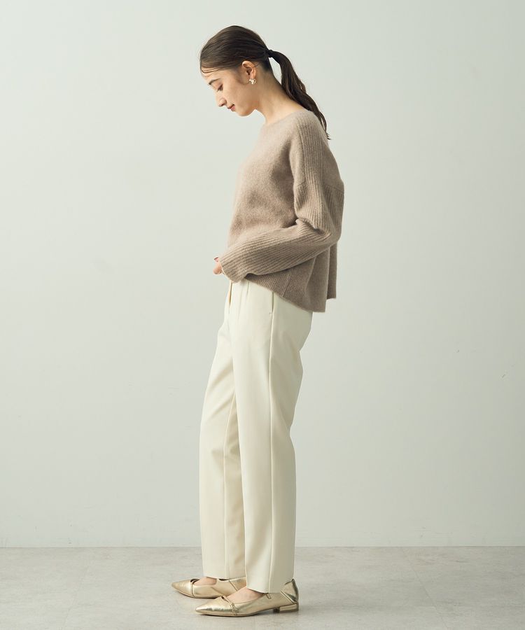 YECCA VECCA「ラクーン混ドルマンニット」|ニット・セーター|