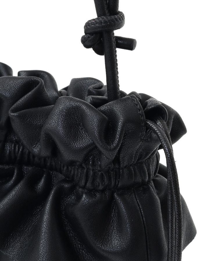 YECCA VECCA「【cache cache】フリルギャザースマホショルダーバッグ」|ショルダー・メッセンジャー|