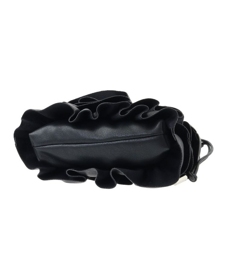 YECCA VECCA「【cache cache】フリルギャザースマホショルダーバッグ」|ショルダー・メッセンジャー|