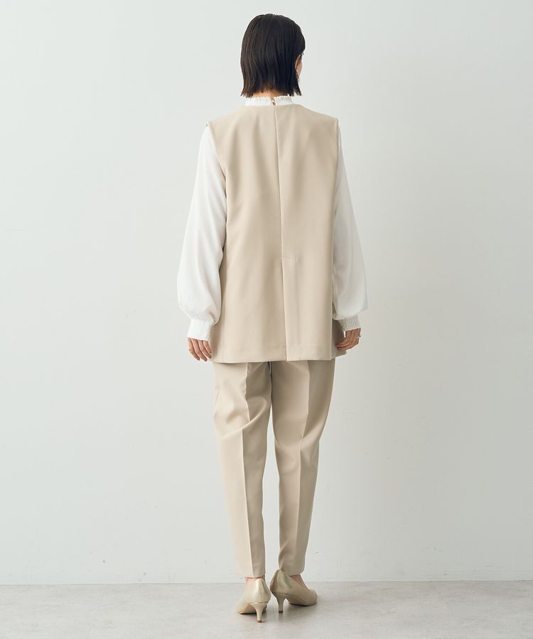 YECCA VECCA「ノーカラージレ」|ベスト・ジレ|