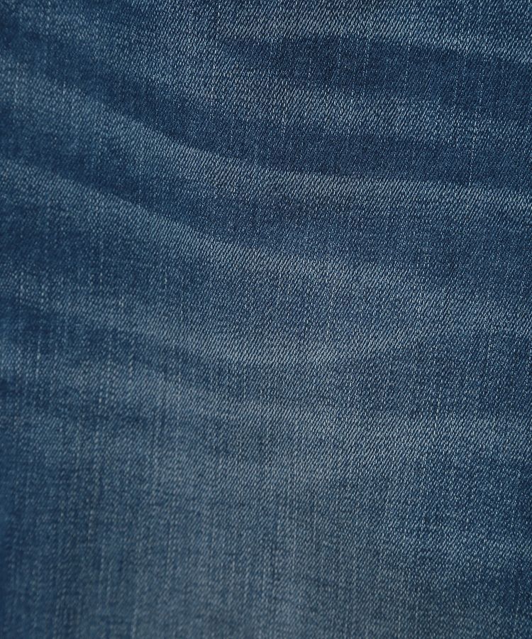 YECCA VECCA「カットオフスリムストレートデニムパンツ」|デニム|