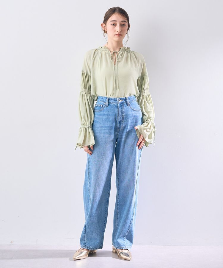 Editt by YECCA VECCA「2wayギャザーデザインブラウス」|シャツ・ブラウス|
