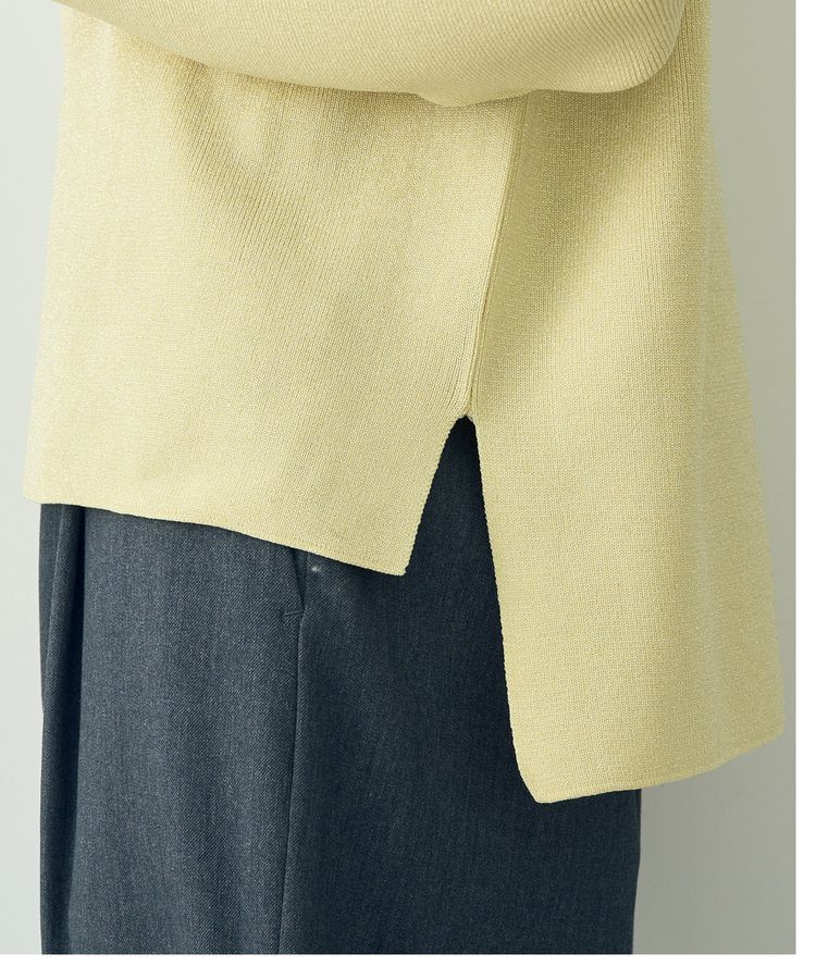 YECCA VECCA「ラメニット」|ニット・セーター|