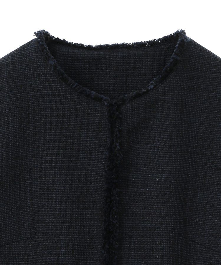 YECCA VECCA「ツイードジャケット」|テーラードジャケット|