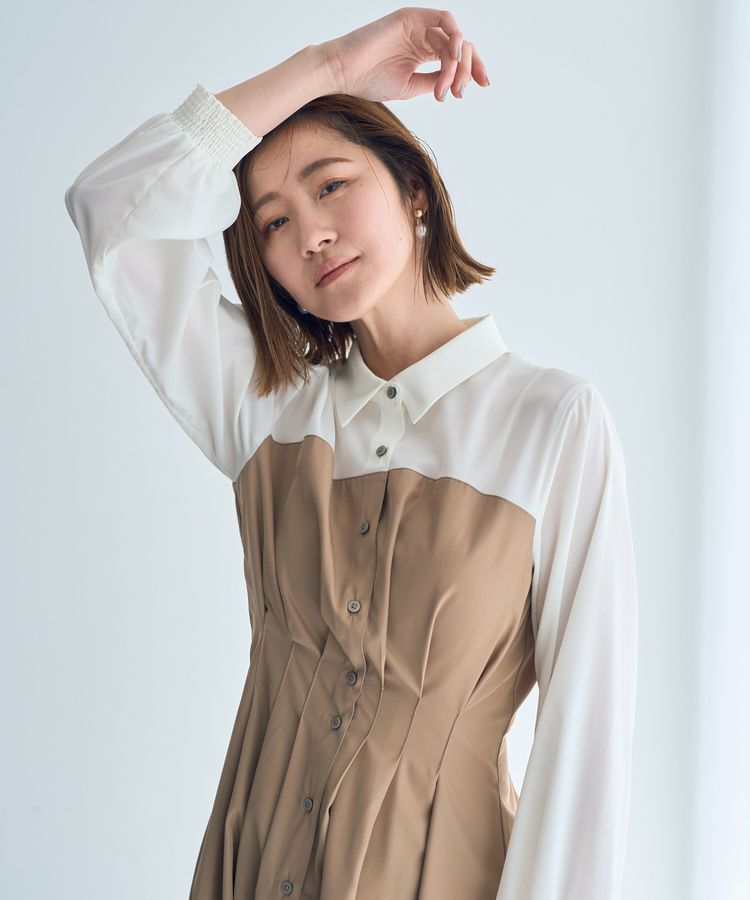 YECCA VECCA「ベアドッキングワンピース」|ワンピース|