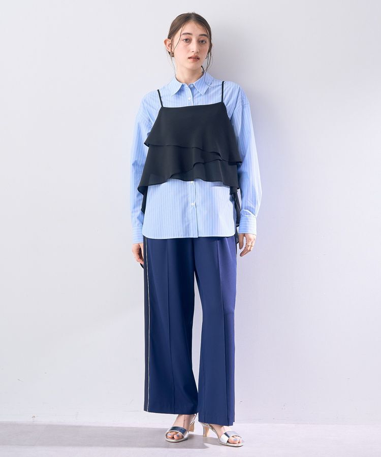 YECCA VECCA「イージーケアオーバーシャツ」|シャツ・ブラウス|