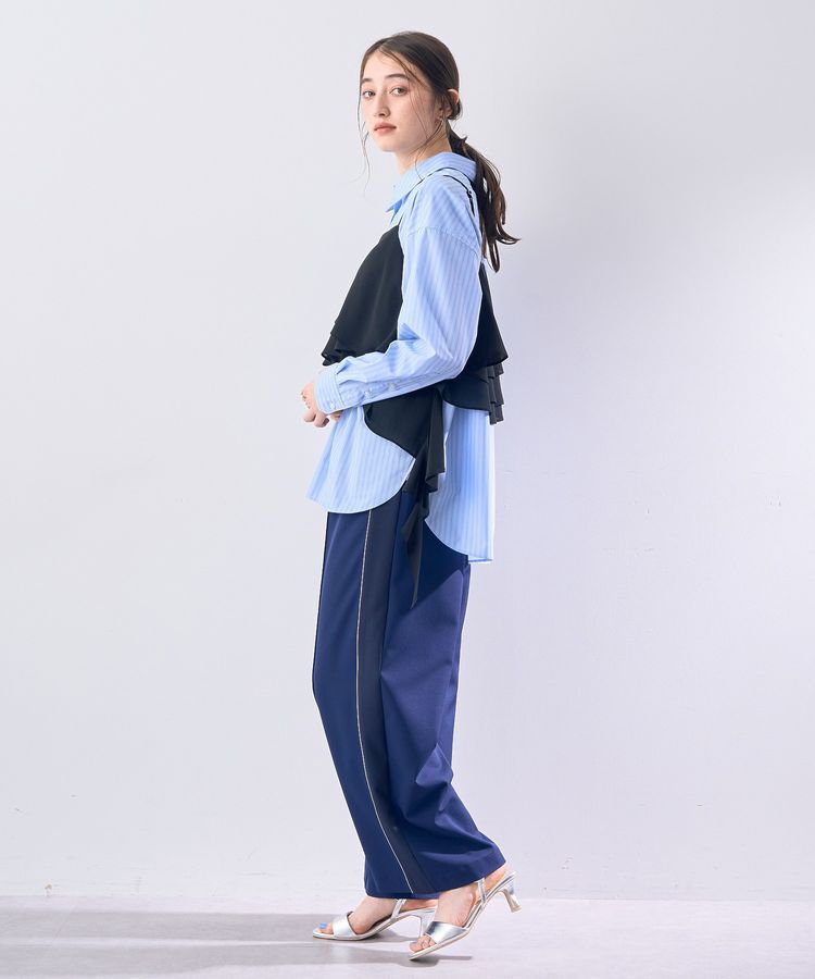 YECCA VECCA「イージーケアオーバーシャツ」|シャツ・ブラウス|