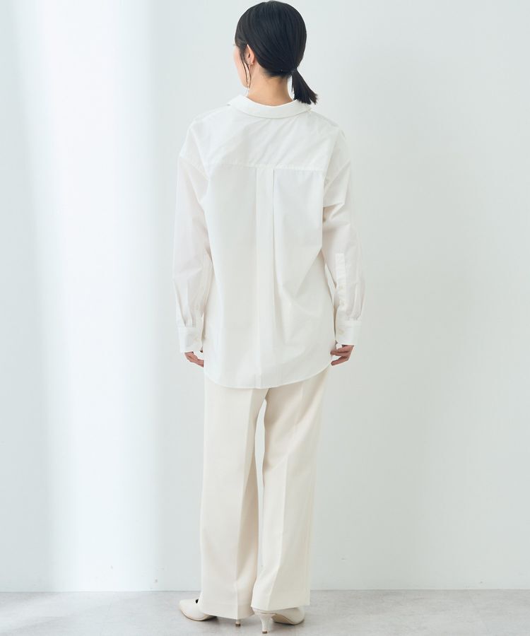 YECCA VECCA「イージーケアオーバーシャツ」|シャツ・ブラウス|