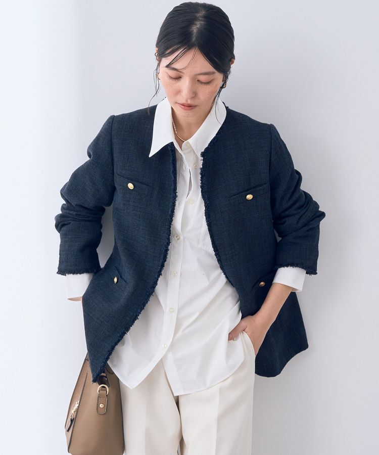 YECCA VECCA「イージーケアオーバーシャツ」|シャツ・ブラウス|