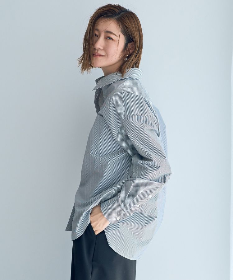 YECCA VECCA「イージーケアオーバーシャツ」|シャツ・ブラウス|