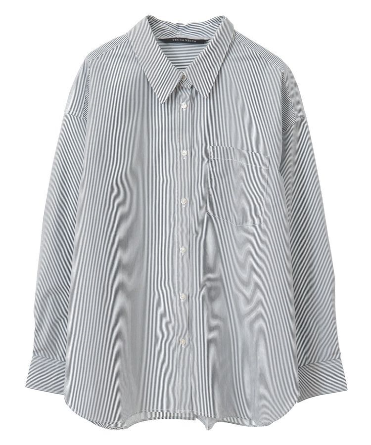 YECCA VECCA「イージーケアオーバーシャツ」|シャツ・ブラウス|