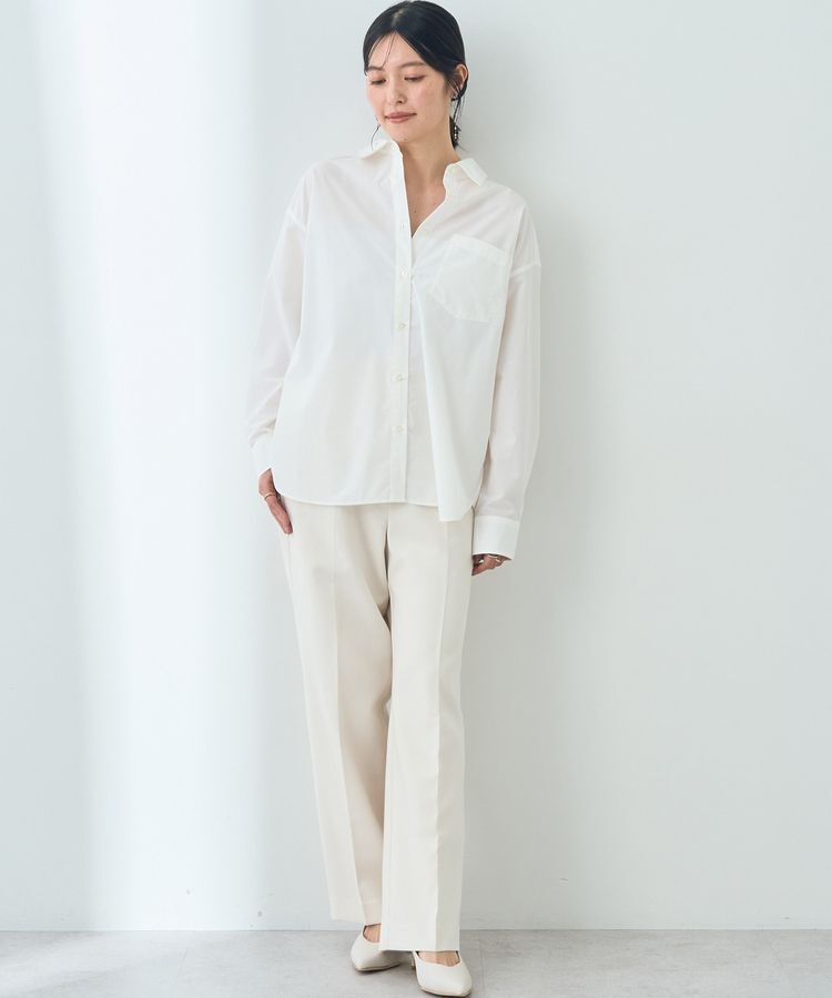 YECCA VECCA「イージーケアオーバーシャツ」|シャツ・ブラウス|