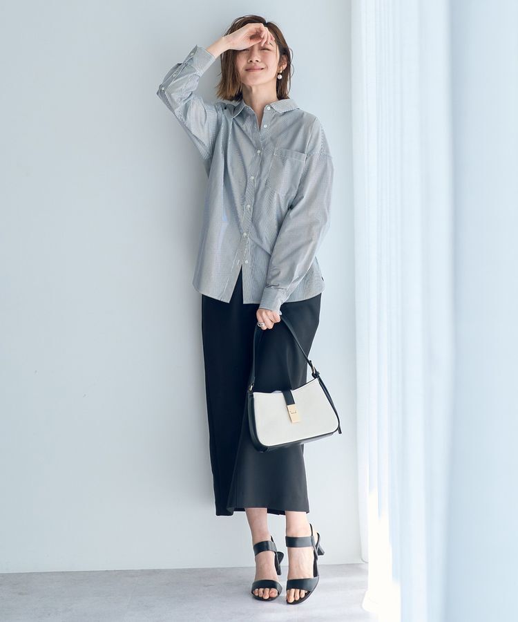 YECCA VECCA「イージーケアオーバーシャツ」|シャツ・ブラウス|