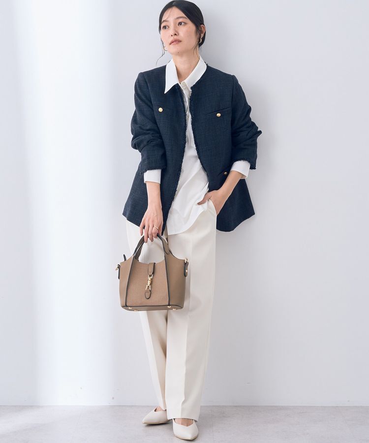 YECCA VECCA「イージーケアオーバーシャツ」|シャツ・ブラウス|