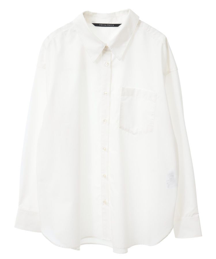 YECCA VECCA「イージーケアオーバーシャツ」|シャツ・ブラウス|