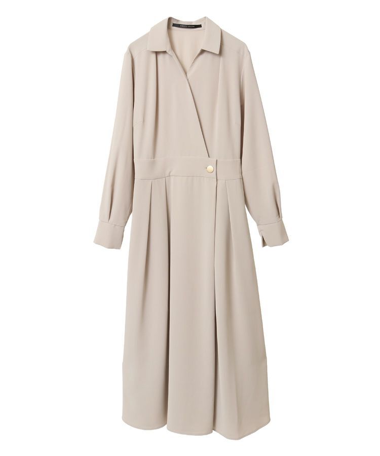 YECCA VECCA「カシュクールタックワンピース」|ワンピース|