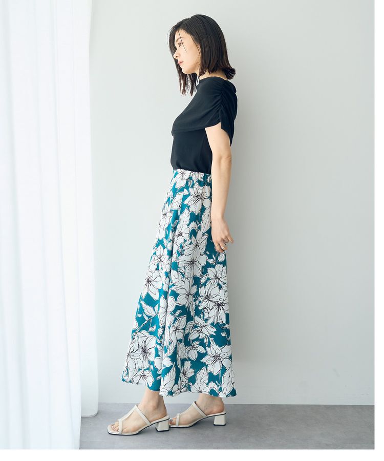 YECCA VECCA「シャーリングオフショルニット」|ニット・セーター|