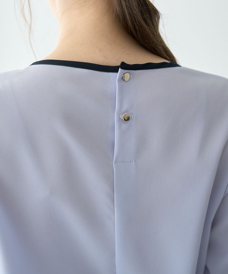 YECCA VECCA「配色リボンブラウス」|シャツ・ブラウス|