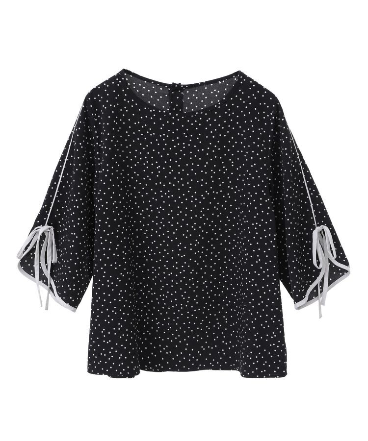 YECCA VECCA「配色リボンブラウス」|シャツ・ブラウス|