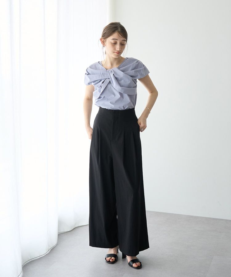 YECCA VECCA「ドライタッチストレッチワイドパンツ」|その他|