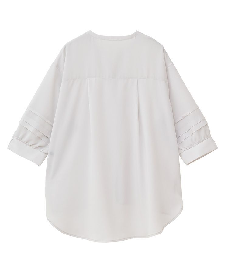 YECCA VECCA「2way裾アレンジパールボタンブラウス」|シャツ・ブラウス|