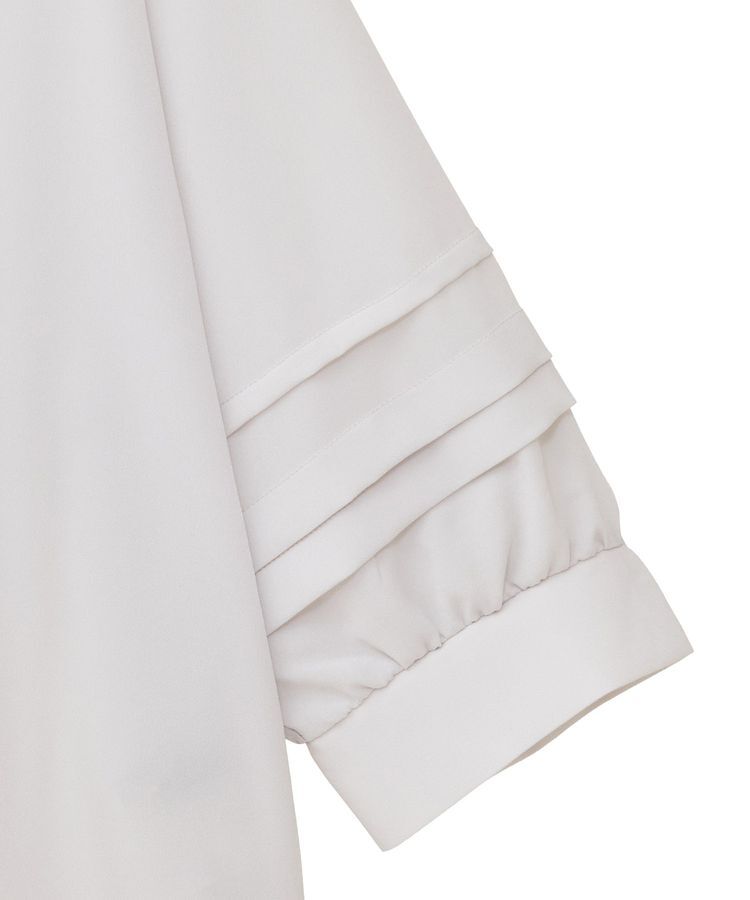 YECCA VECCA「2way裾アレンジパールボタンブラウス」|シャツ・ブラウス|