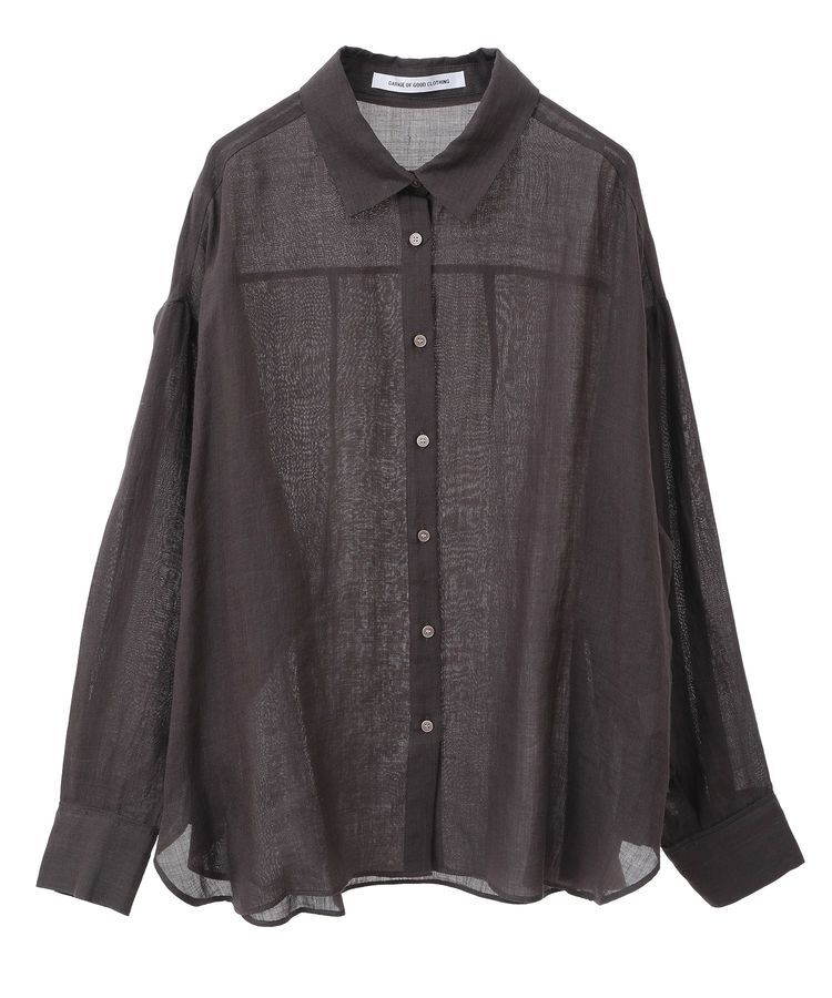 GARAGE OF GOOD CLOTHING「リネン2WAYサイド釦シャツ」|シャツ・ブラウス|