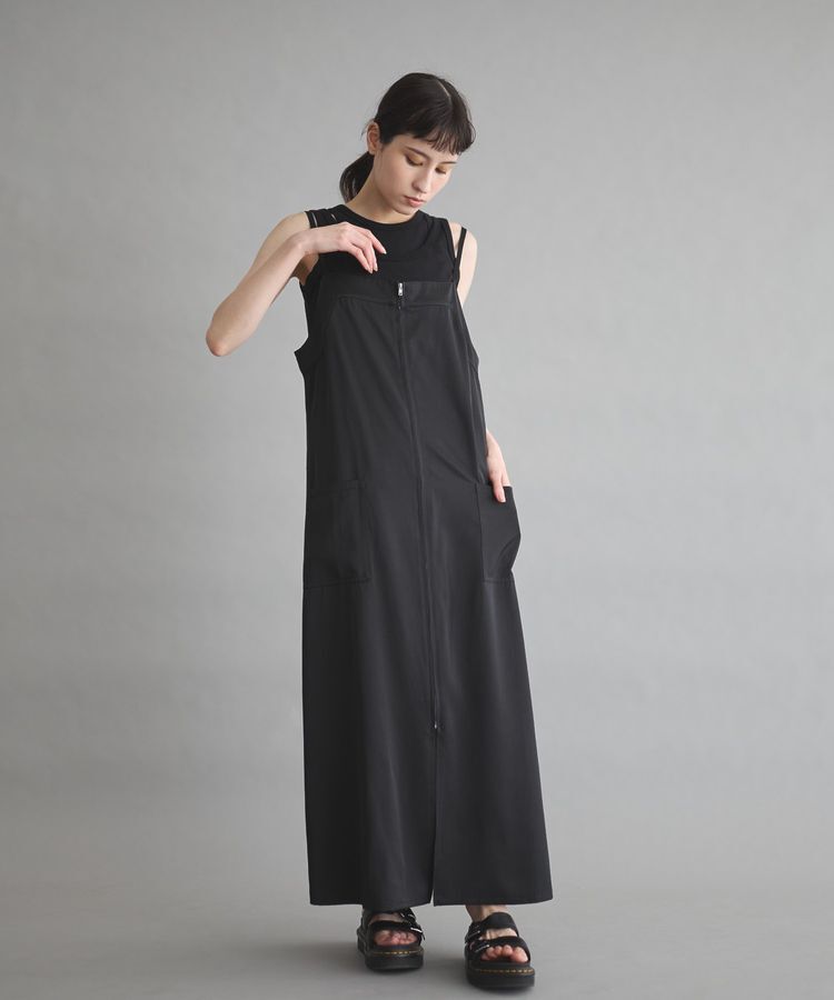 GARAGE OF GOOD CLOTHING「ZIP開きジャンパースカート」|ジャンパースカート|
