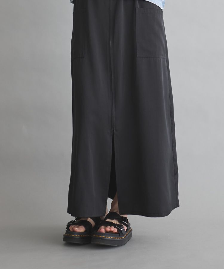 GARAGE OF GOOD CLOTHING「ZIP開きジャンパースカート」|ジャンパースカート|