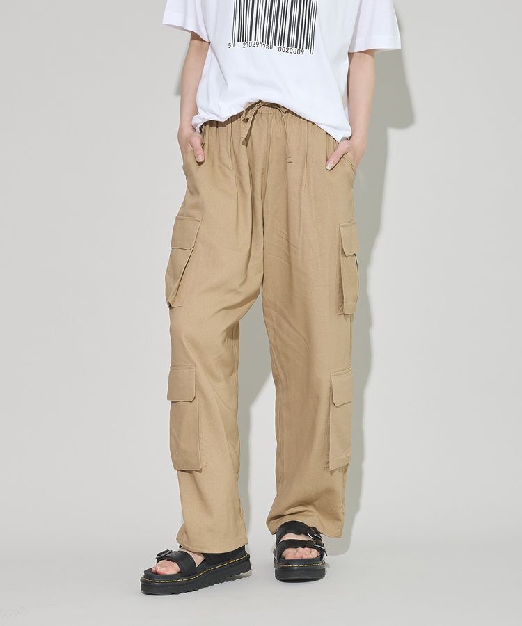 GARAGE OF GOOD CLOTHING「４ポケットリネンイージーカーゴパンツ」|その他|
