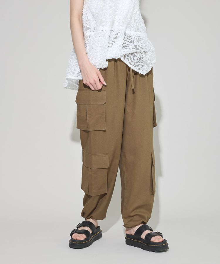 GARAGE OF GOOD CLOTHING「４ポケットリネンイージーカーゴパンツ」|その他|