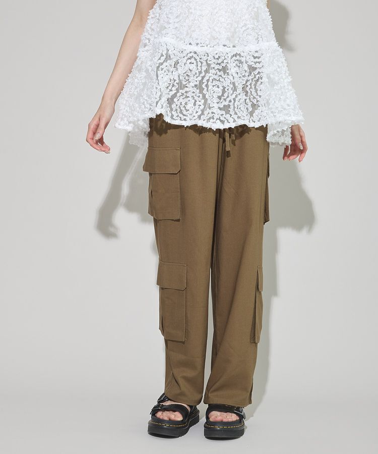 GARAGE OF GOOD CLOTHING「４ポケットリネンイージーカーゴパンツ」|その他|