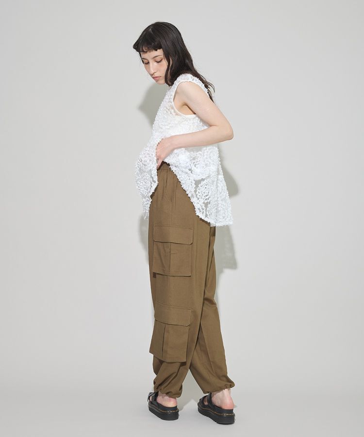 GARAGE OF GOOD CLOTHING「４ポケットリネンイージーカーゴパンツ」|その他|