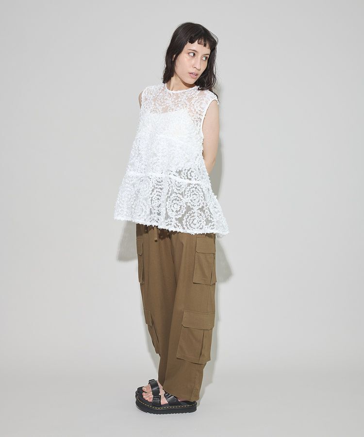 GARAGE OF GOOD CLOTHING「４ポケットリネンイージーカーゴパンツ」|その他|