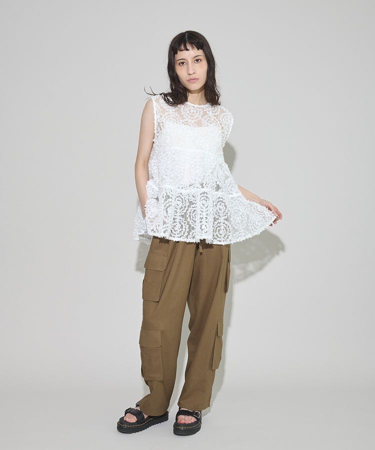 GARAGE OF GOOD CLOTHING「４ポケットリネンイージーカーゴパンツ」|その他|