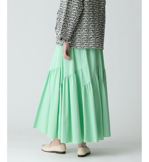 allureville「◇バイヤス切替ギャザースカート」|スカート|