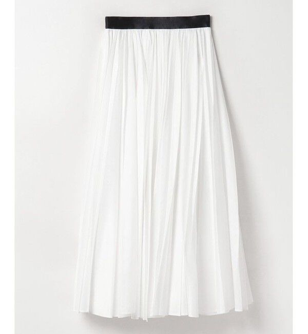 LOULOU WILLOUGHBY「【LOULOU WILLOUGHBY】サーキュラープリーツスカート」|スカート|オフホワイト