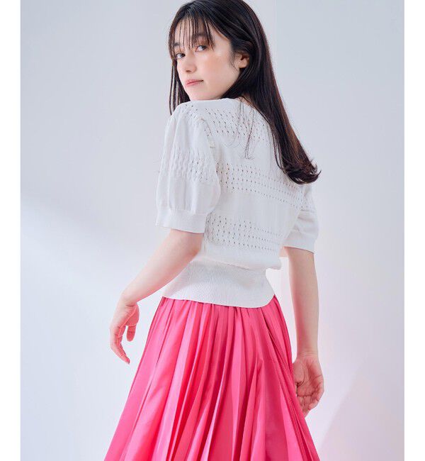 LOULOU WILLOUGHBY「【LOULOU WILLOUGHBY】サーキュラープリーツスカート」|スカート|