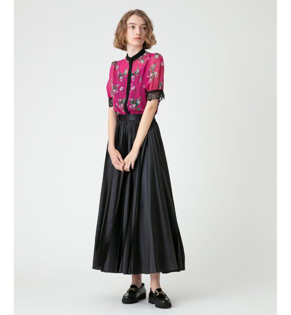 LOULOU WILLOUGHBY「【LOULOU WILLOUGHBY】サーキュラープリーツスカート」|スカート|