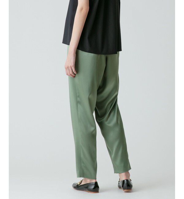 allureville「サテンイージーテーパードパンツ」|その他|