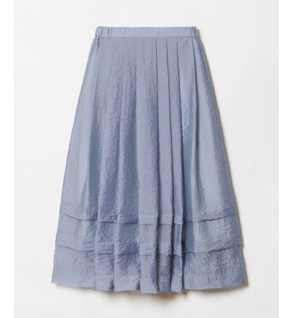 allureville「シアーオーガンタックギャザースカート」|スカート|