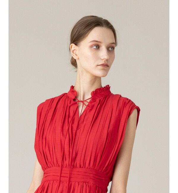 LOULOU WILLOUGHBY「【LOULOU WILLOUGHBY】ランダムプリーツワンピース」|ワンピース|