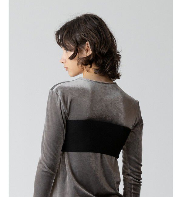 allureville「ツイストニットブラレット」|ベスト・ジレ|