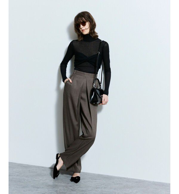 allureville「ツイストニットブラレット」|ベスト・ジレ|